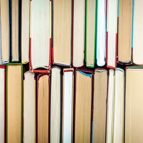 stack of books